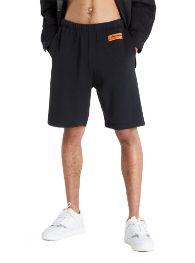 Shorts HERON PRESTON Sweatshorts Logo Recycled Co Svart | HMCI007C99JER0011000