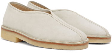 Kläder LEMAIRE Lemaire Piped Slippers Vit | FO0068 LL0007, 3