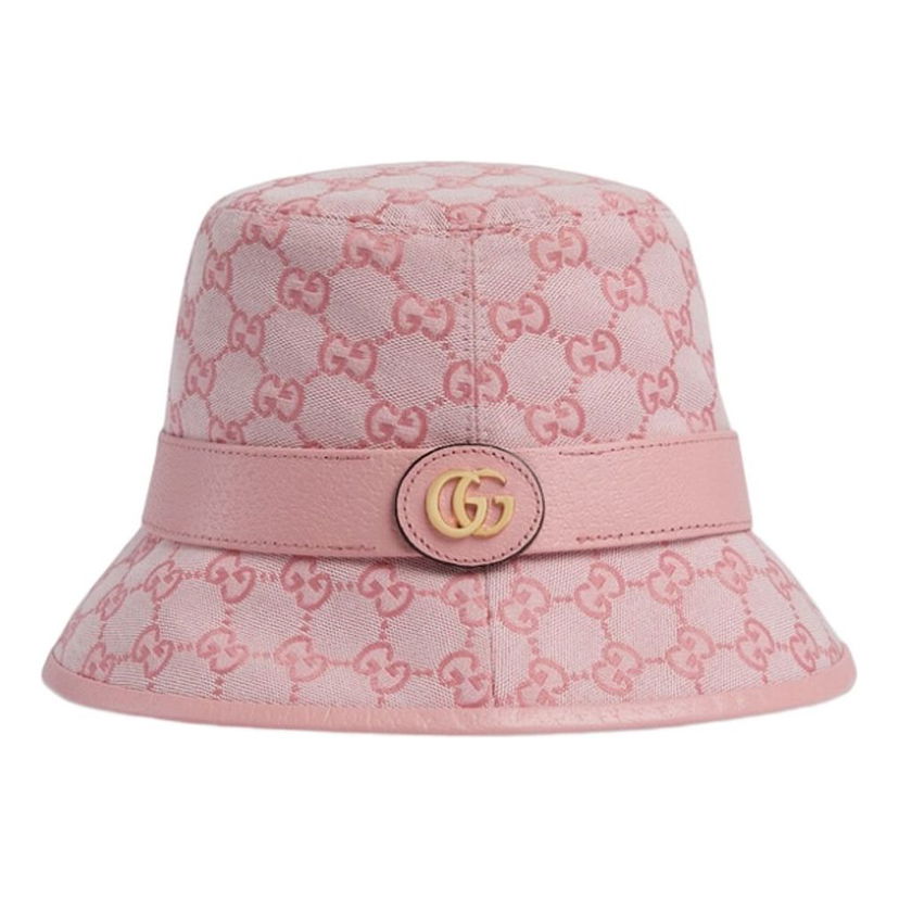 Hatt Gucci GG Canvas Bucket Hat Rosa | 748476-4HG62-5872