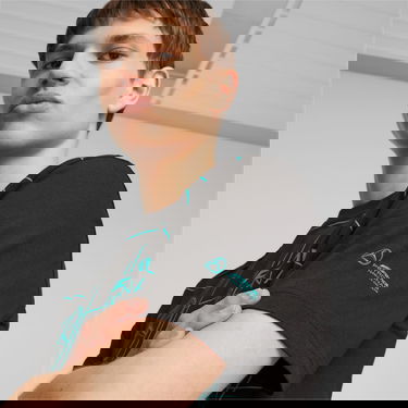 T-shirt Puma Mercedes-AMG PETRONAS Statement Motorsport T-Shirt Svart | 621129_01, 3