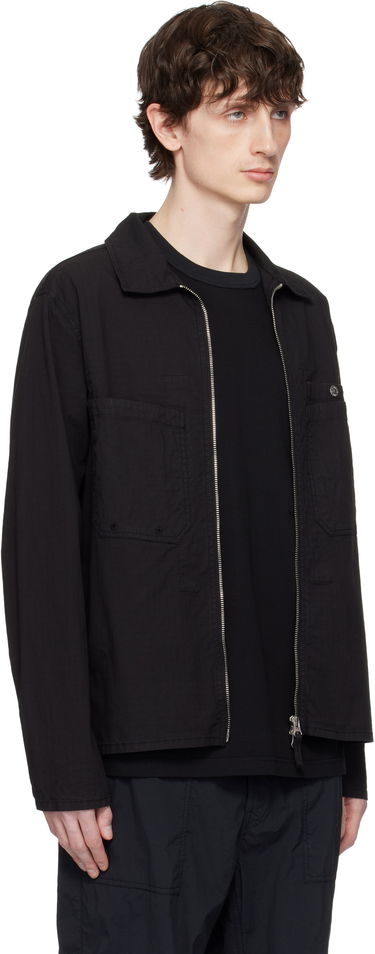 Jacka Stone Island Stone Island Mil-Spec Stretch Ripstop-TC Jacket Svart | K1S15 1200012 S0063, 1