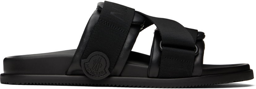 Sneakers och skor Moncler Moncler Mon Summer Sandals Svart | K109A4L00010M5027