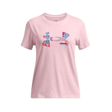 T-shirt Under Armour Big Logo Fill Graphic T-Shirt Rosa | 1389769-647, 0