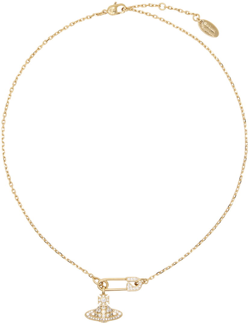 Halsband Vivienne Westwood Lucrece Pendant Necklace Metallisk | 63020291-02R102-IM