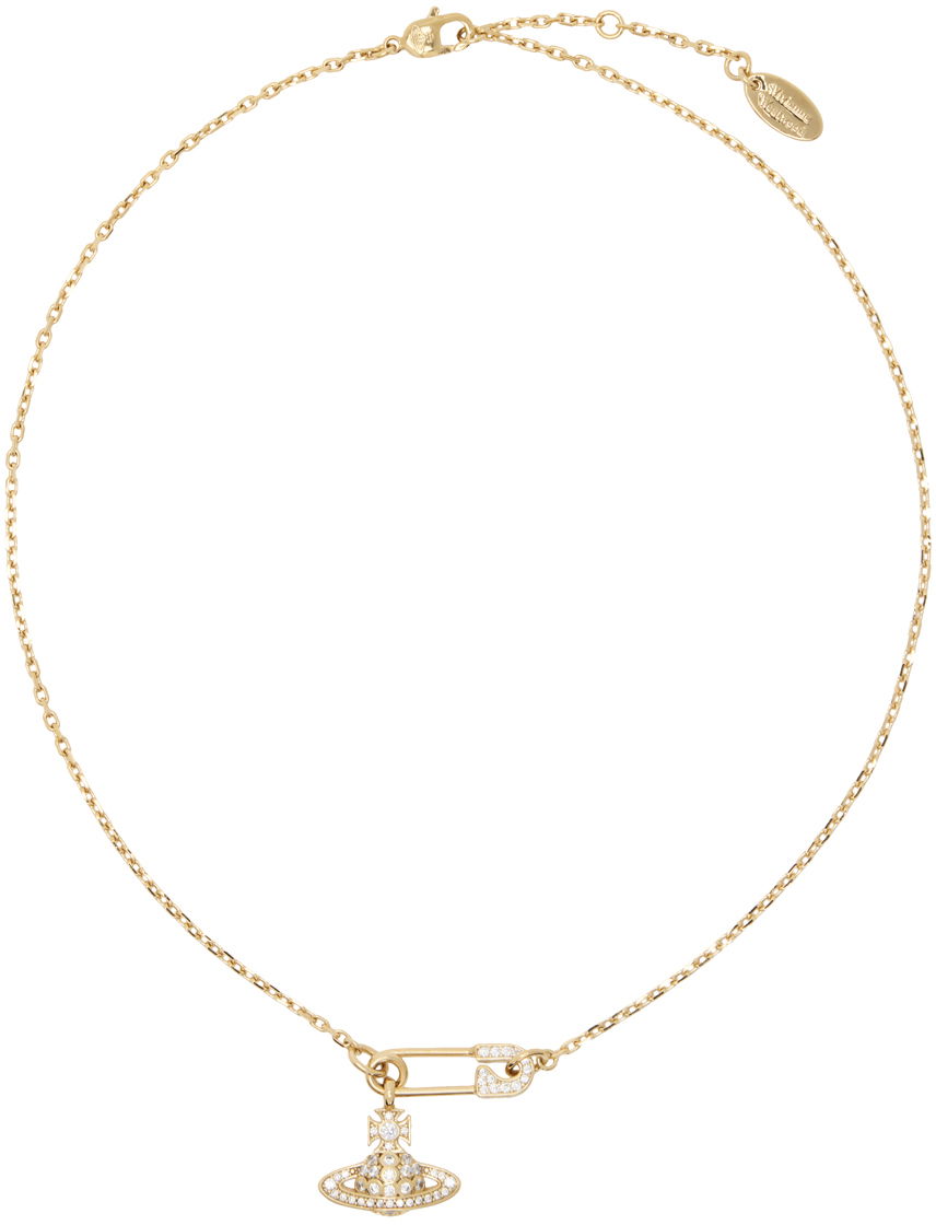 Halsband Vivienne Westwood Lucrece Pendant Necklace Metallisk | 63020291-02R102-IM, 0
