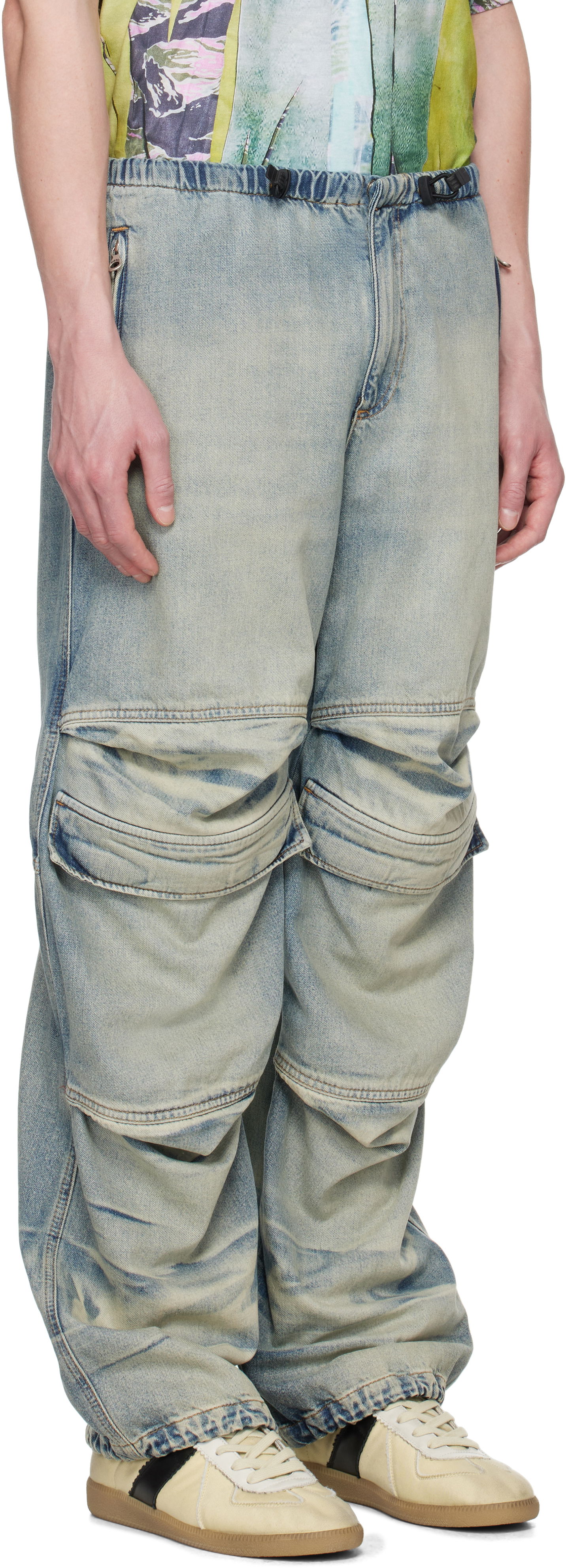 Cargo byxor Diesel Relaxed D-Dayetz Jeans by Diesel Blå | A17317-0ABDF-01, 1