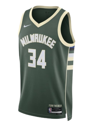Jersey Nike Milwaukee Bucks Icon Edition 2022/23NBA Swingman Jersey Grön | DN2012-323