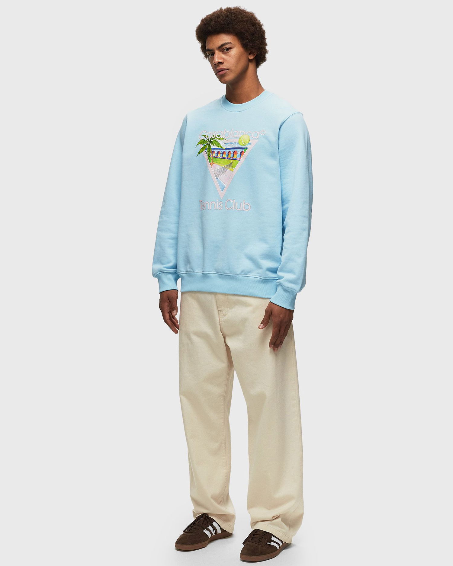 Sweatshirt Casablanca 'Tennis Club' Sweatshirt Turkos | MPS24-JTP-001-04, 1