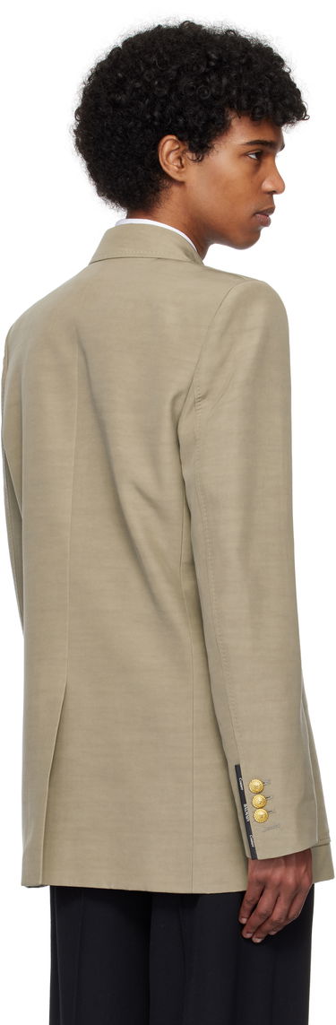 Jacka Balmain Balmain 1-Button Tailored Blazer Beige | EH1SG201VH50, 2