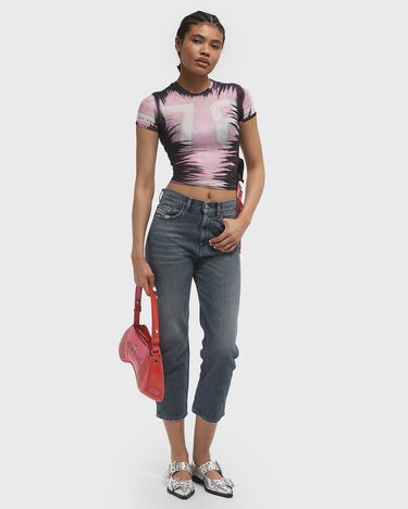 Crop top Diesel Diesel T-Dasha Tie-Dye Crop Top Rosa | A19054-0KIBH-7EXA, 2