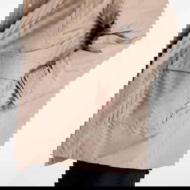 Parkas CALVIN KLEIN Warm Cotton Nylon Parka Gray Beige | J30J326082 PAV, 2