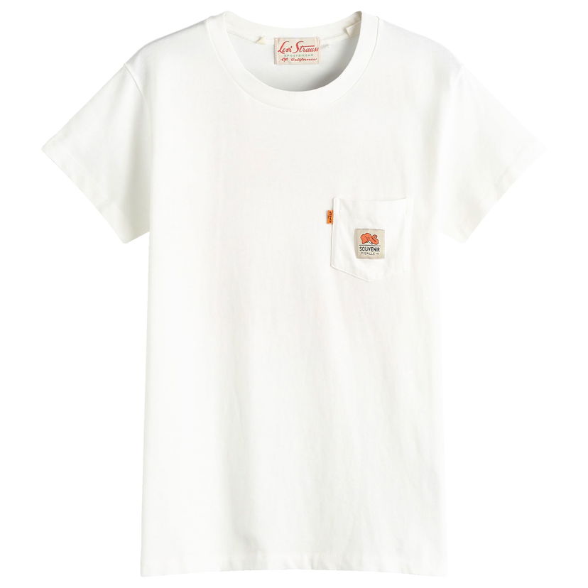 T-shirt Levi's Levis x Stephane Ashpool 1950s Sportswear T-Shirt Beige | A5343-0002