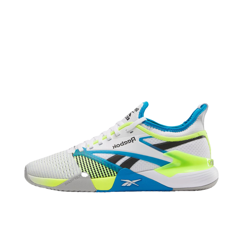 Sneakers och skor Reebok Nano Court White Digital Lime Aqua Vit | 100204815