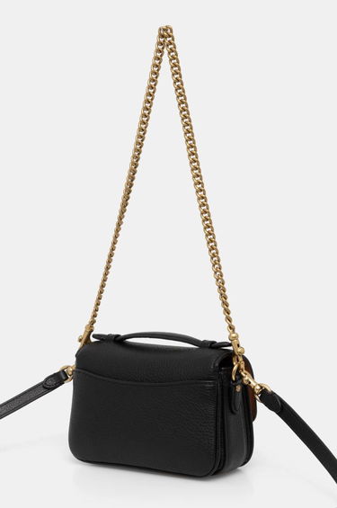 Axelväska Coach Leather Crossbody Bag Svart | CW565, 2