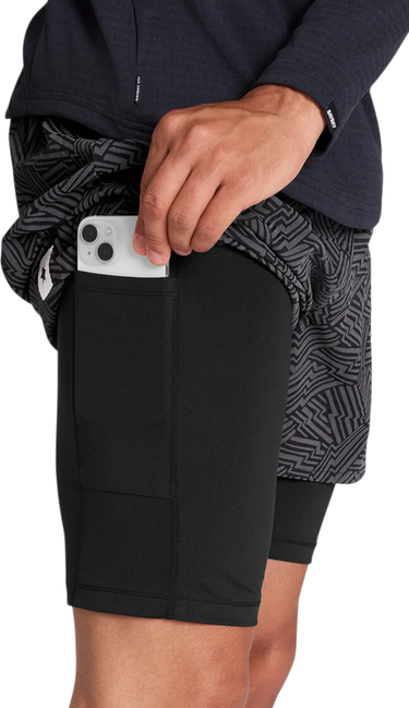 Shorts Saysky Reflective Pace 2 in 1 Shorts 5'' Svart | omrsh20c1050-omrsh20c1050, 2