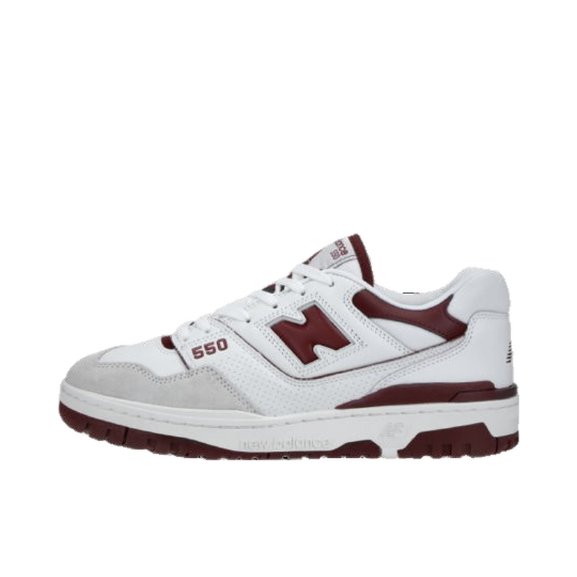 Sneakers och skor New Balance 550 "Sea Salt Burgundy" Vit | BB550LI1