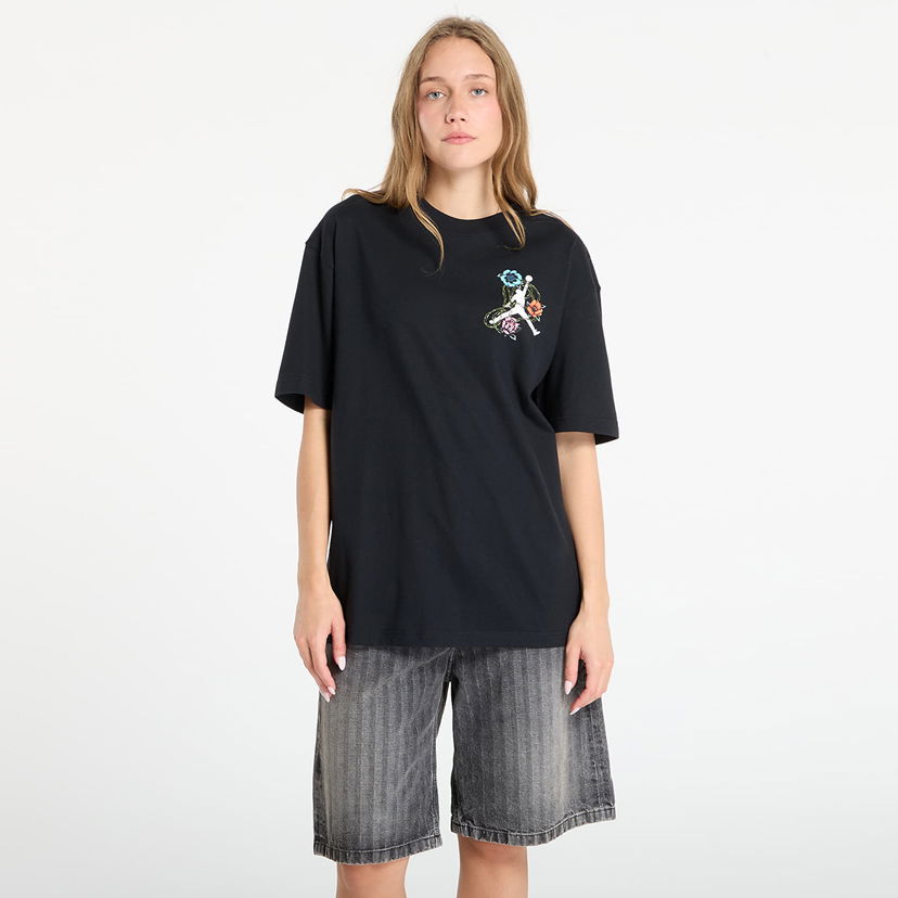 T-shirt Jordan Jordan Flight Oversized Graphic T-Shirt Svart | IH2382-010