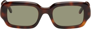 Solglasögon Loewe Loewe Rectangular Slim Sunglasses Brun | LW40158I@5152N 192337200236, 0