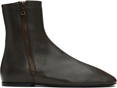 Kläder Dries Van Noten Dries Van Noten Leather Sock Boots Grön | MS251-1318, 0