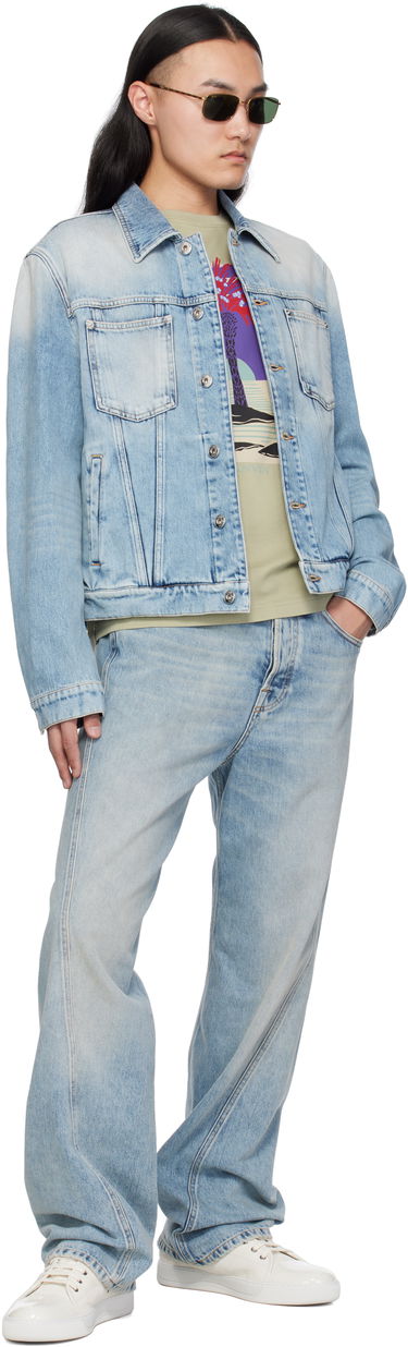 Jacka LANVIN Lanvin Regular Denim Jacket Blå | RM-JA0003-D087-P25, 3