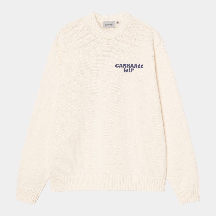 Sweater Carhartt WIP Carhartt WIP Helix Knit Sweater Vit | I036731_6