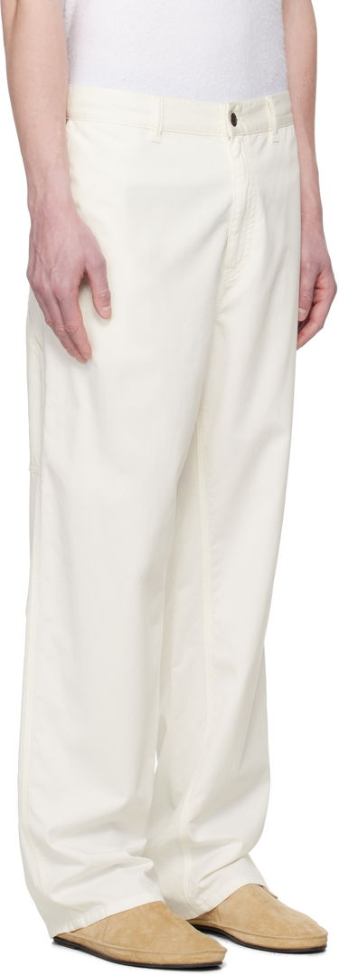 Byxor The Row The Row Sankuro Trousers Vit | 981-W3670, 1