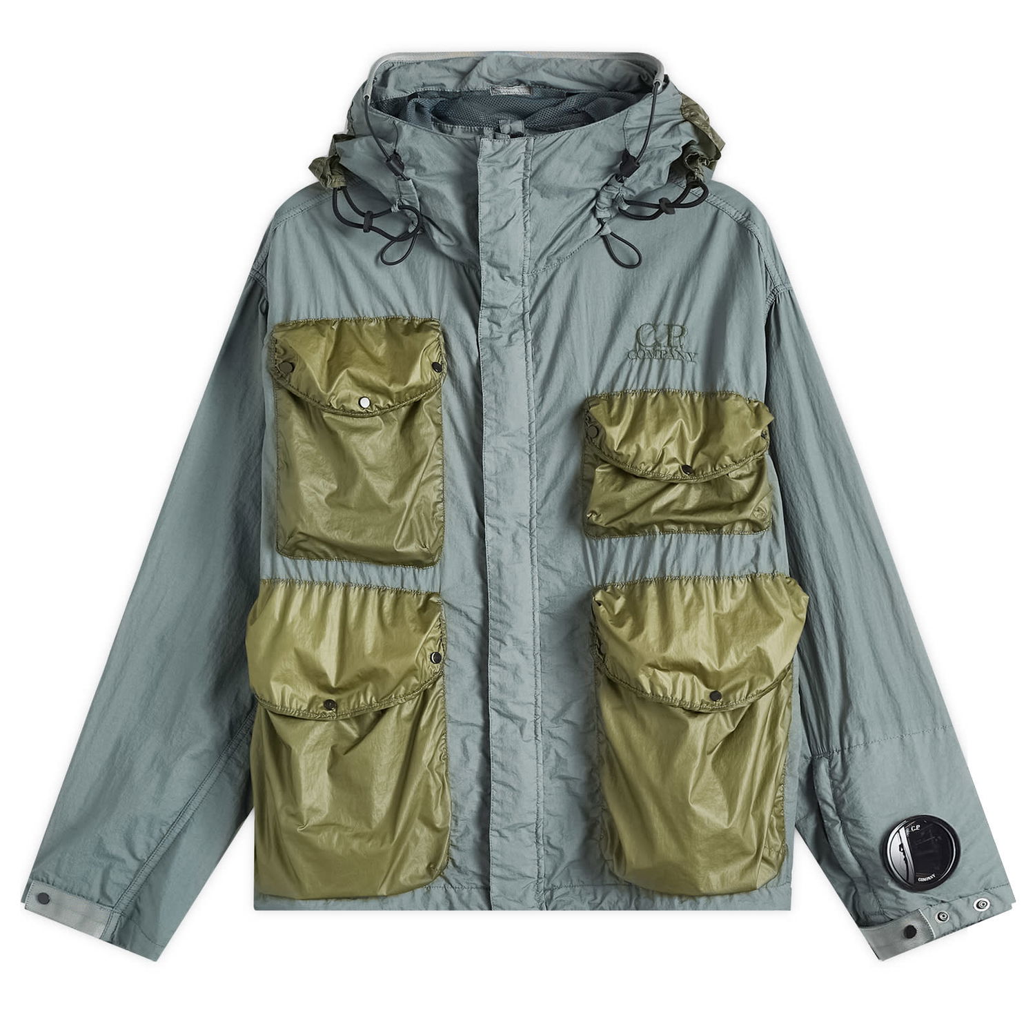 Parkas C.P. Company C.P. Company Multi Pocket Goggle Jacket Grön | 18CMOW209A-005783M-GRN, 0