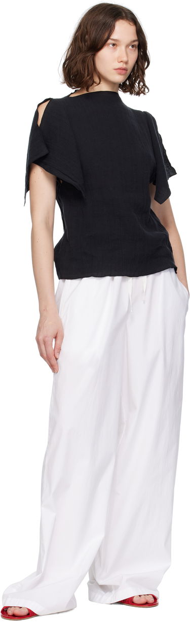 T-shirt Baserange Baserange Folio Short Sleeve Top Svart | TOFO-LC-SU25, 3