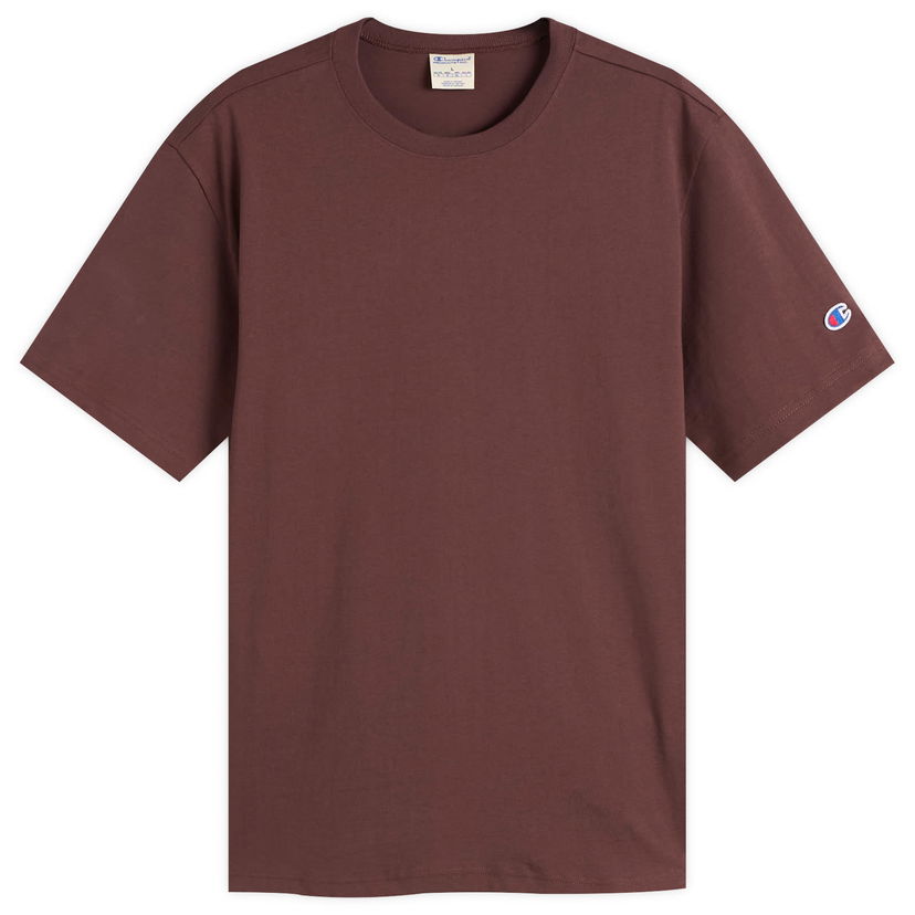 T-shirt Champion Reverse Weave Loose Fit T-Shirt, Size Large Brun | 220761-MS571