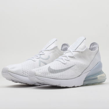 Sneakers och skor Nike Air Max 270 Flyknit ''Triple White'' Vit | AO1023-102, 1