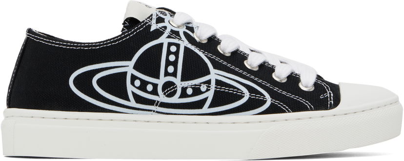 Kläder Vivienne Westwood Vivienne Westwood Low-Top Plimsoll Svart | 75020005M-W015B-