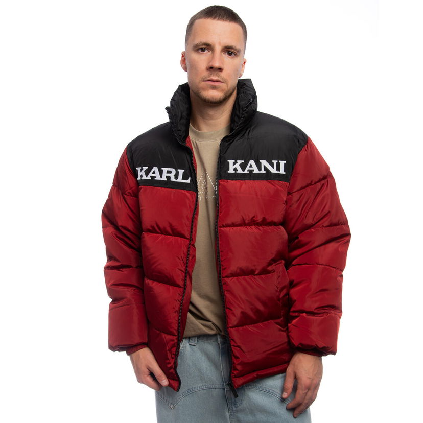 Pufferjacka Karl Kani Karl Kani Retro Essential Puffer Jacket Röd | PD00007603