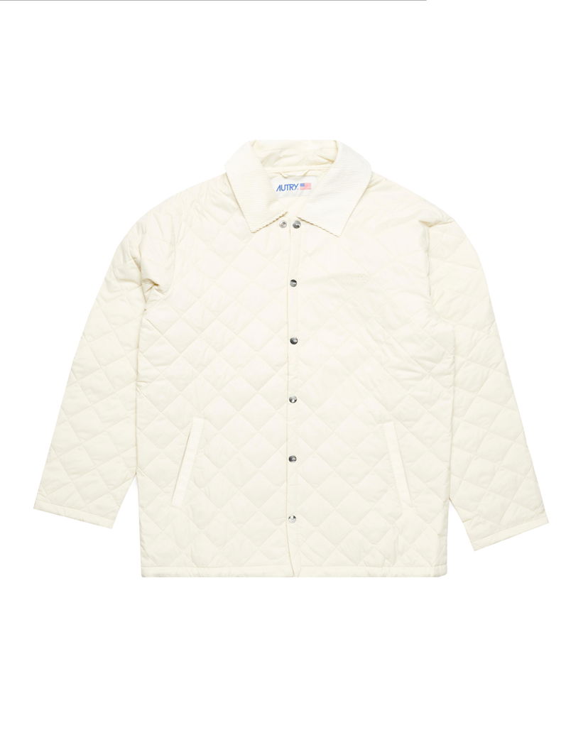 Jacka Autry Autry Husky Nylon Quilted Jacket Vit | HUPX47NS
