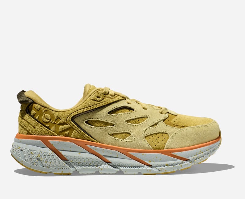 Sneakers och skor Hoka One One Clifton L Suede Gul | 1122571-GLCR