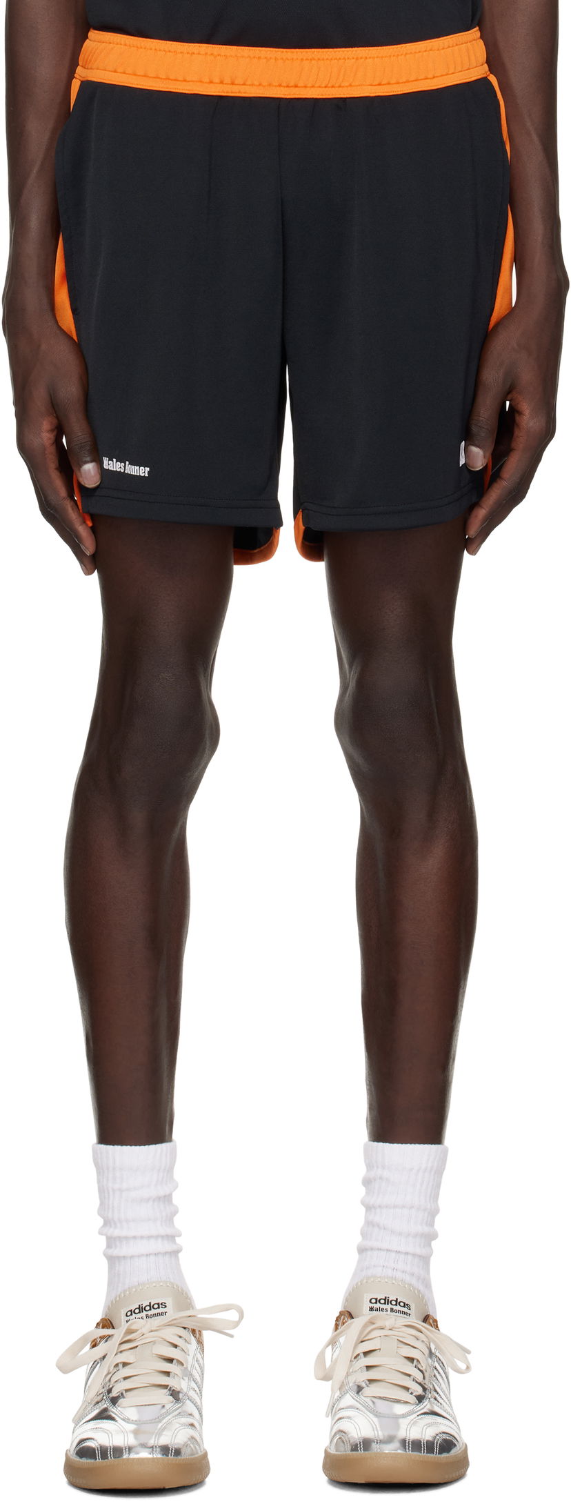 Shorts Wales Bonner Wales Bonner Home Jersey Shorts Svart | US25JE21-PL04-999 TECHNICAL JRSY