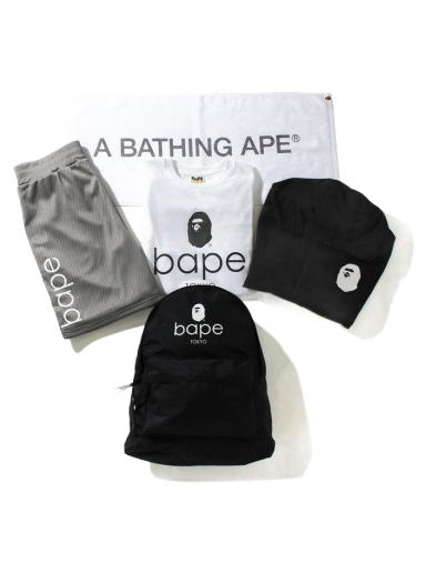 Ryggsäck BAPE Summer Bag Training Club Pack Svart | 1H70-182-001