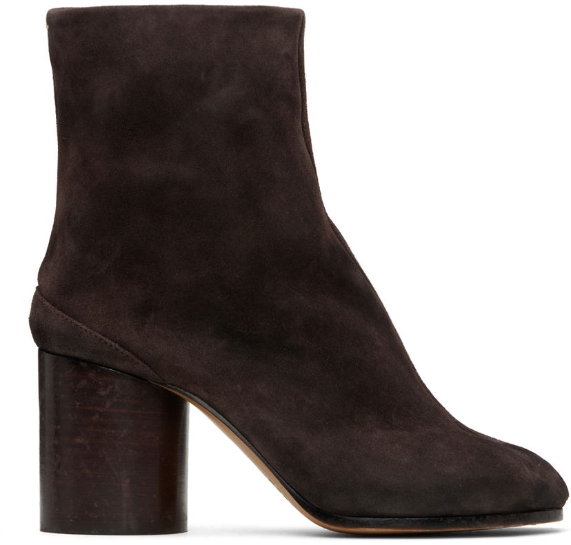Sneakers och skor Maison Margiela Tabi Ankle Boots "Brown" Brun | S58WU0260 P4350