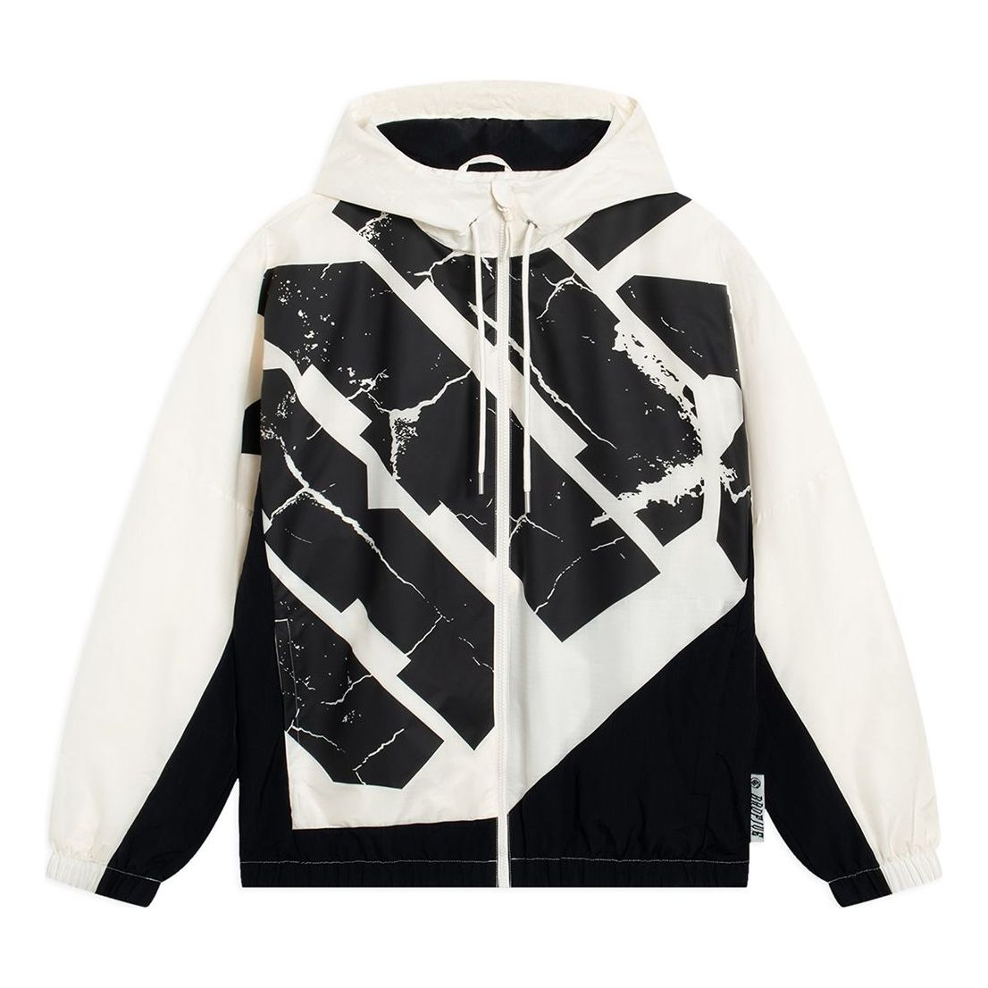 Vindjacka Li-Ning BadFive Woven Hooded Windbreaker Vit | AFDT059-3, 0