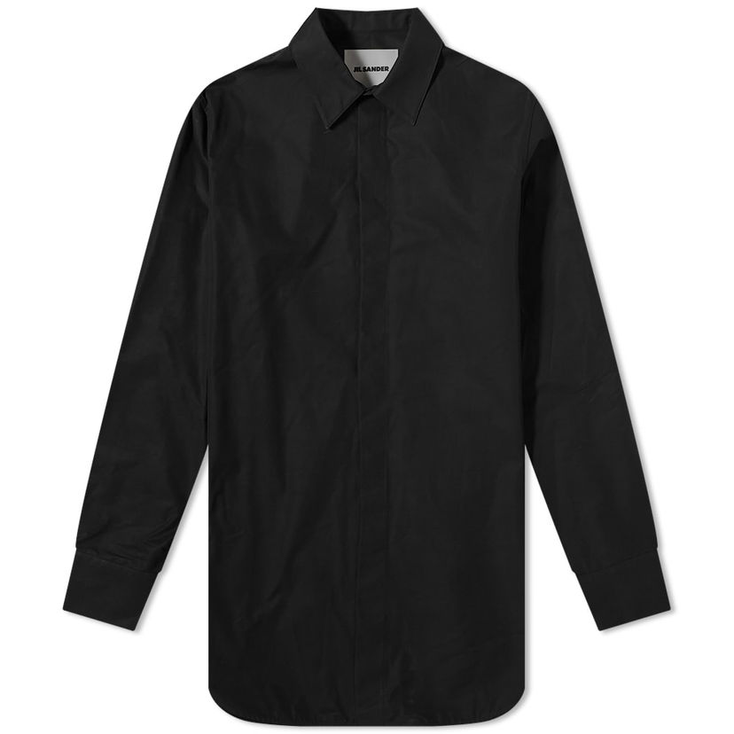 Skjorta Jil Sander Jil Sander Heavy Organic Cotton Shirt Svart | J21DL0004-J45002-001
