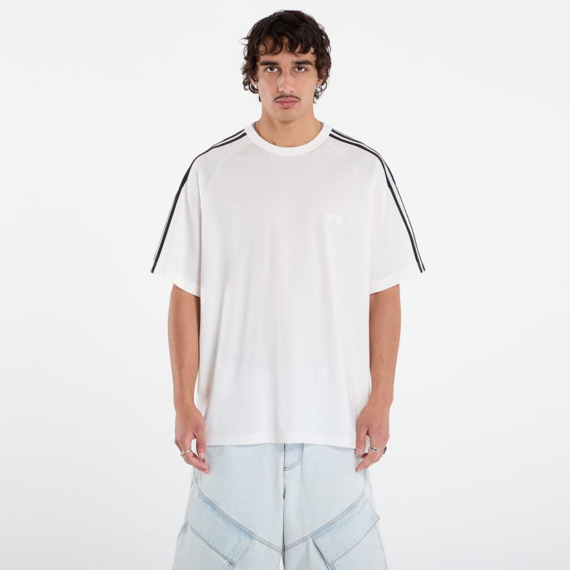 T-shirt Y-3 Wire T-Shirt UNISEX Core White Vit | JY8187