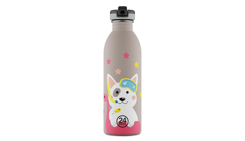 Dricksflaska 24Bottles Urban Bottle Lucky Dog 500ml Flerfärgad | UB_050_1960
