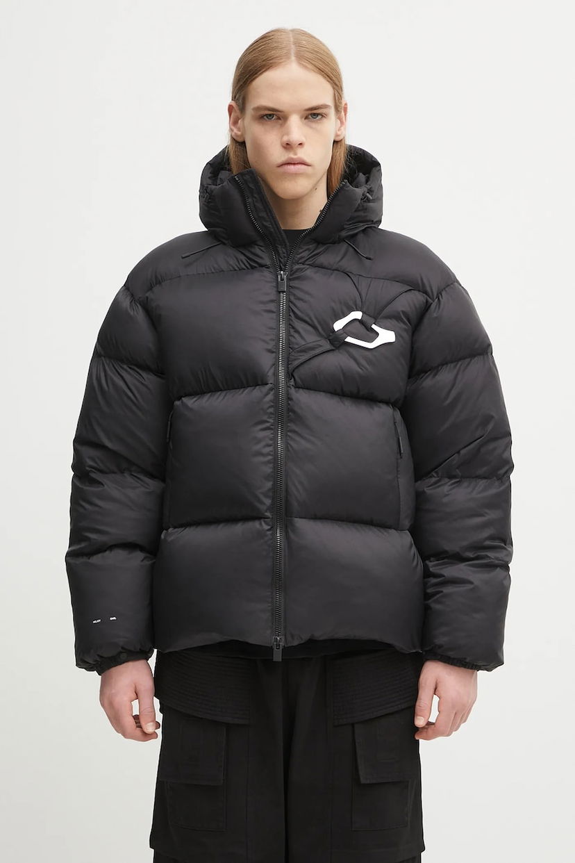 Pufferjacka HELIOT EMIL Heliot Emil Winter Puffer Jacket Svart | PREAW25.M.02.093.BLK01.