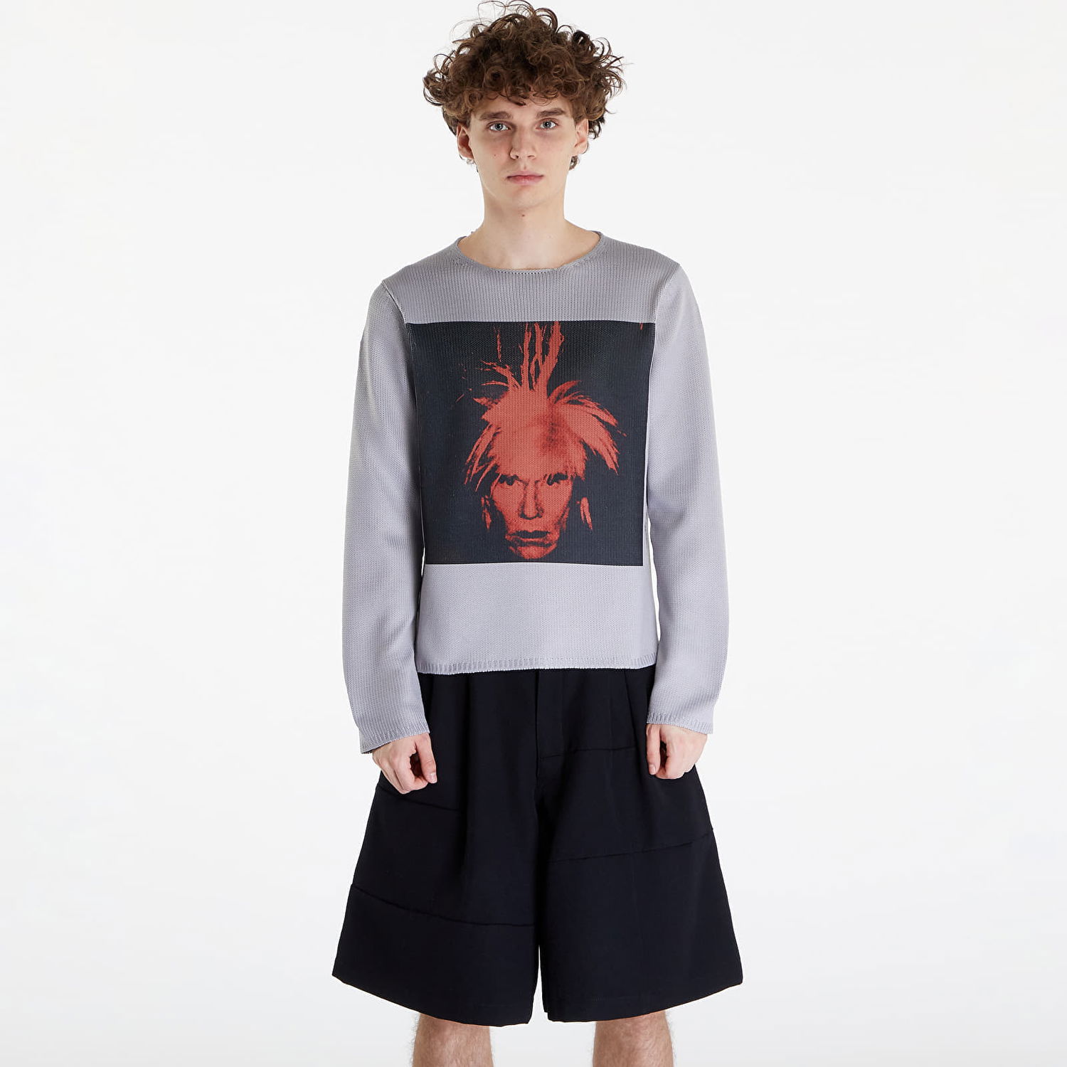 Sweater Comme des Garçons SHIRT Sweater Grå | FM-N004 red, 0