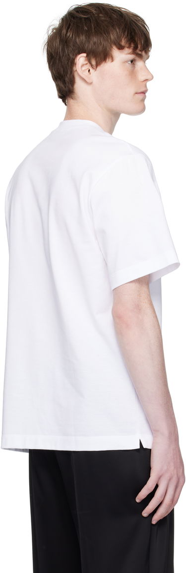 T-shirt FERRAGAMO Ferragamo Signature Crew Neck T-Shirt Vit | 786470, 2