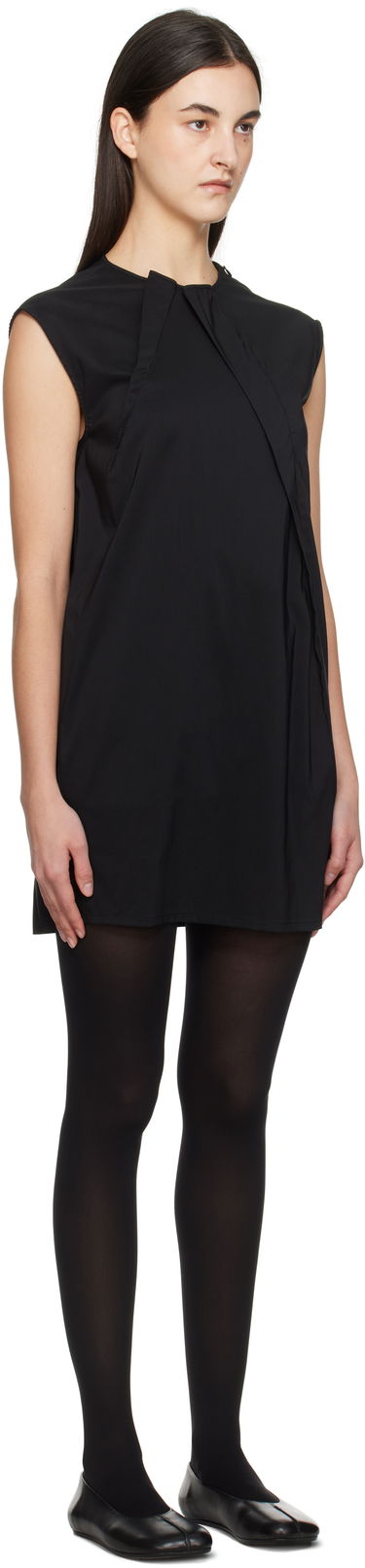 Klä Maison Margiela MM6 Maison Margiela Shirting Darting Mini Dress Svart | S52DA0066 M35043, 1
