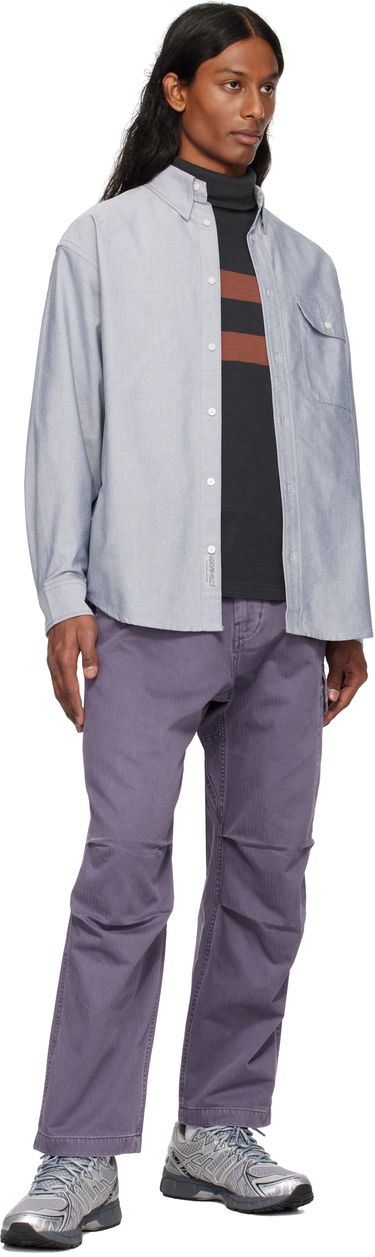 Skjorta GRAMICCI Gramicci Oxford Stance Shirt Blå | G5SM-J016, 3