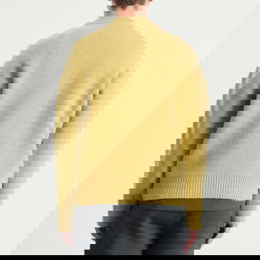 Sweater AMI Alpaca Knit ADC Crew Neck Jumper Gul | H25UKS836-KN0135-3993H25, 3