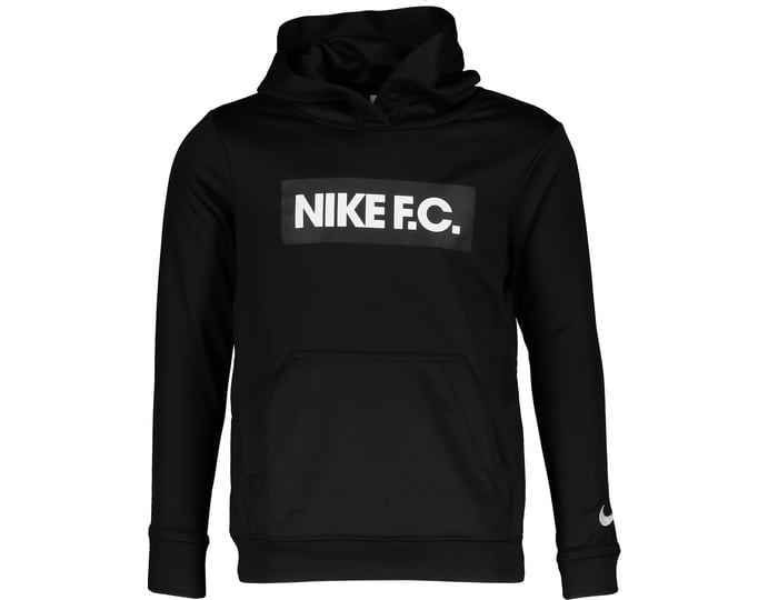 Sweatshirt Nike FC Block Pullover Hoodie Svart | DC9013