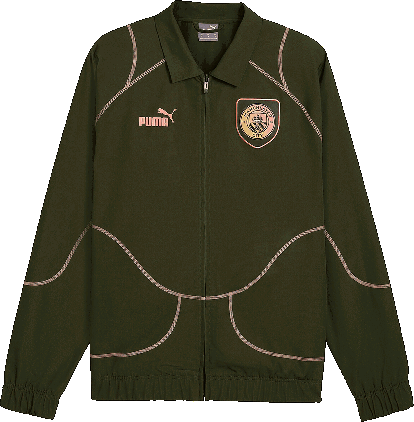 Jacka Puma MCFC ftblStatement Track Jacket Grön | 777794-29