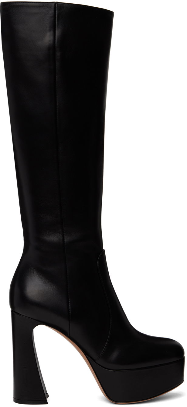 Kläder Gianvito Rossi Gianvito Rossi Platform Boots Svart | G80267.70RIC.NAP